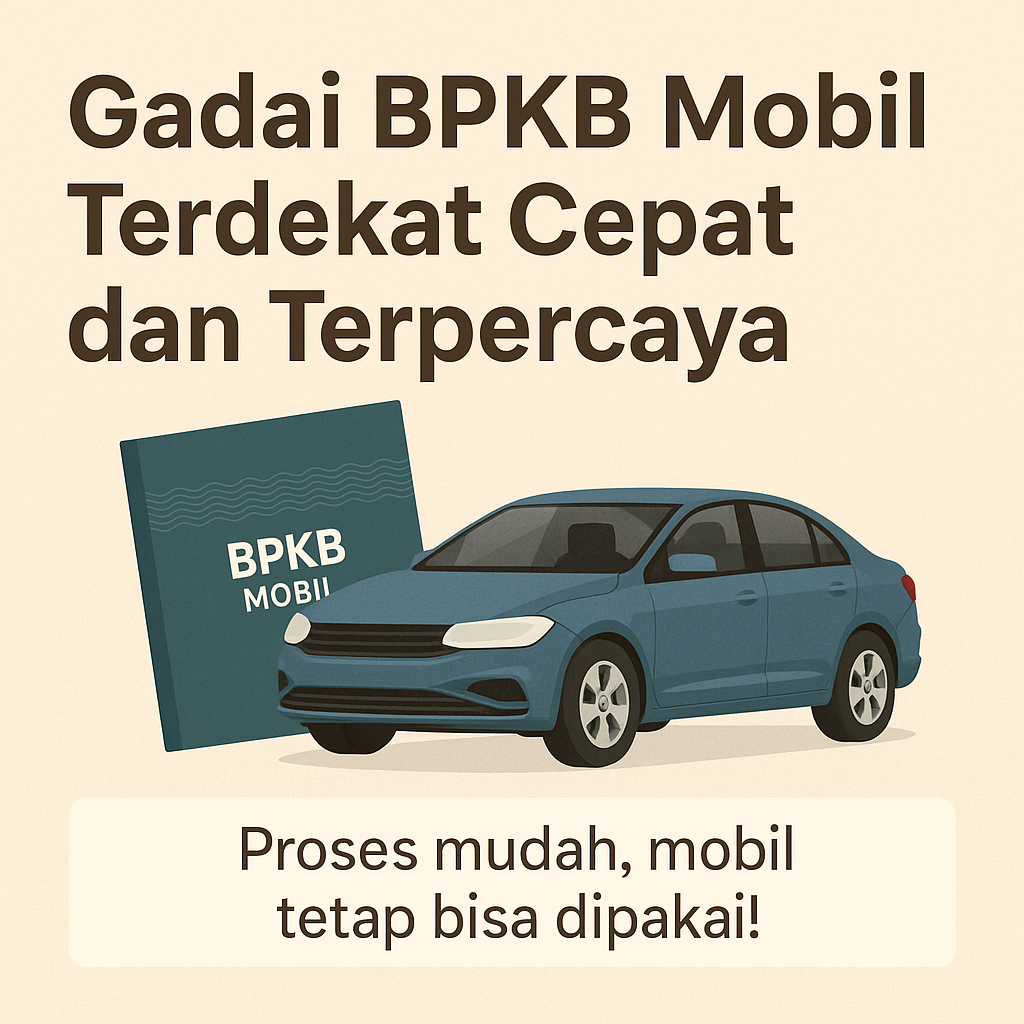 Pinjaman Dana Jaminan BPKB Mobil | Lokasi Terdekat dan Proses Mudah